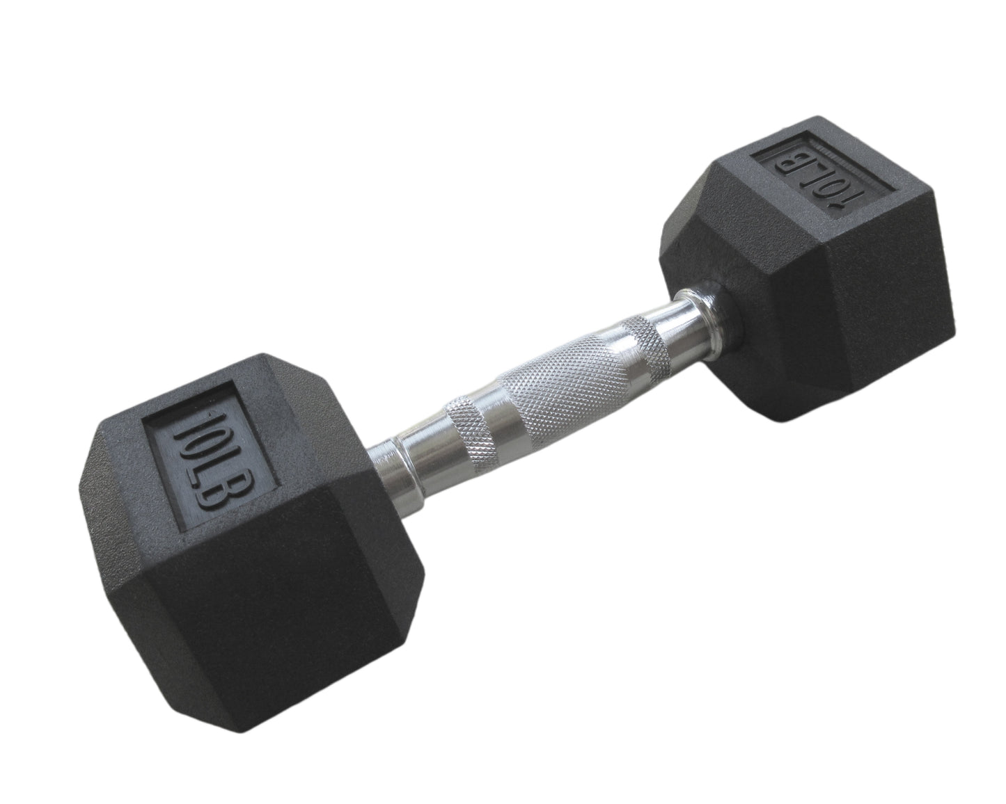 Rubber Hexagon Dumbbells