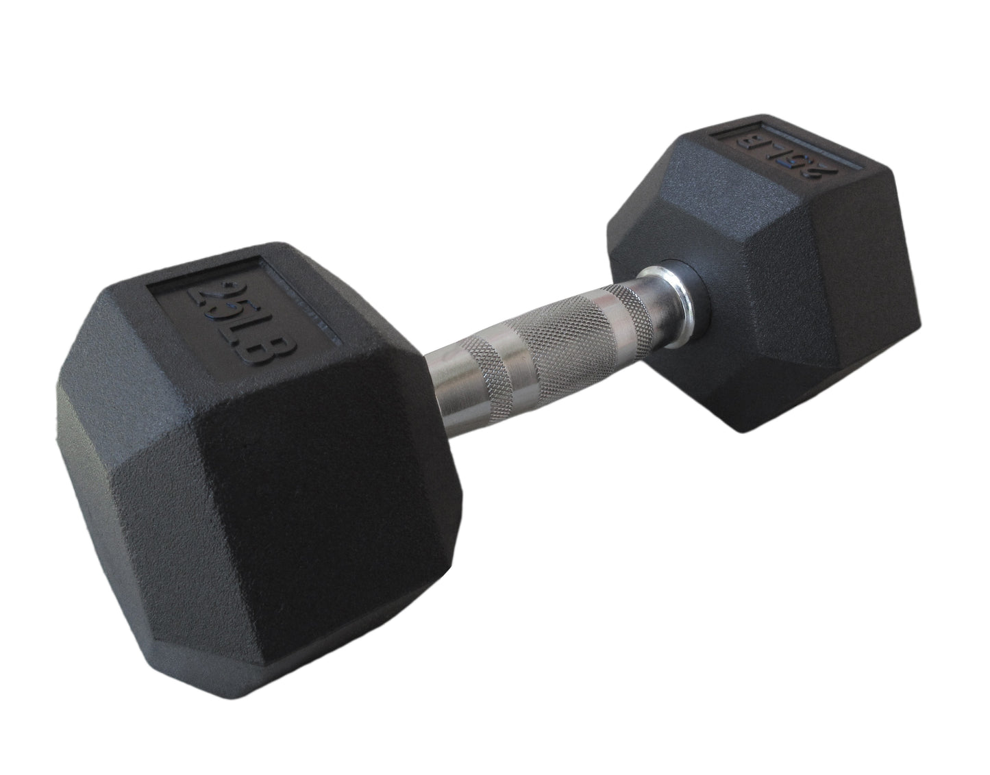 Rubber Hexagon Dumbbells