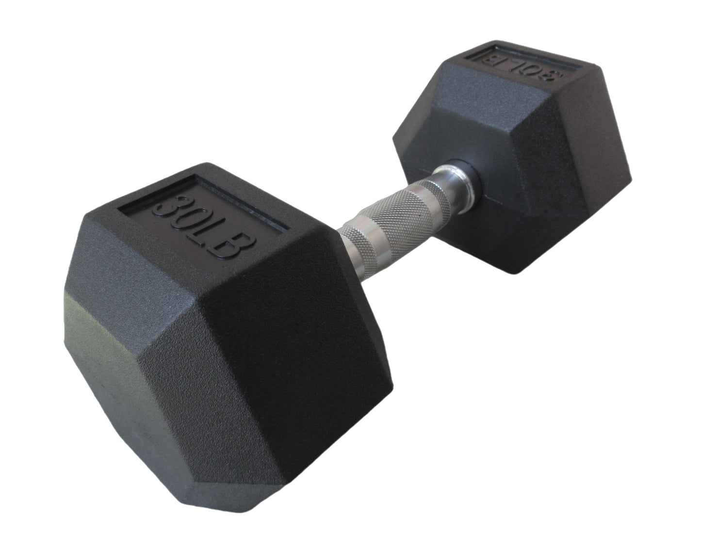 Rubber Hexagon Dumbbells