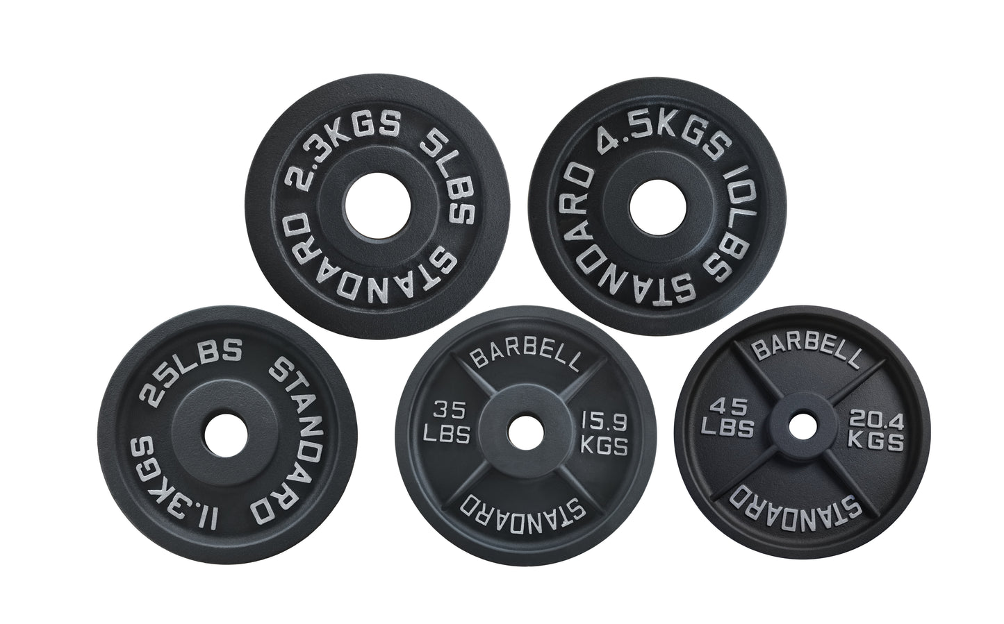 Cast Iron Olympic Plates